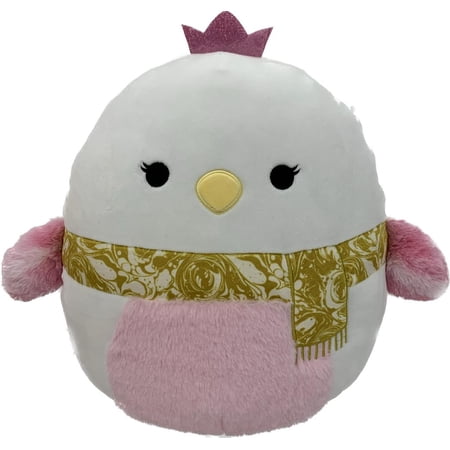 Squishmallows 12-inch Alyssa Pink Swan with Scarf Child's Ultra Soft Plush