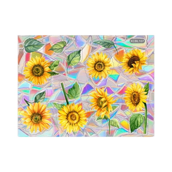 Fabricante de películas decorativas para ventanas, calcomanías para ventanas, calcomanías para ventanas Flor