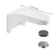 thumbnail image 4 of Home Bathroom Magnetic Soap Holder Container Case Wall Attachment Shelf Silver Soap Dishes, 4 of 7