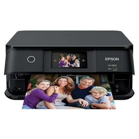 Epson Expression Photo XP-8500 Wireless Color Photo Printer with Scanner and (Best Way To Scan Photos)