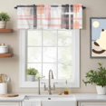 thumbnail image 2 of Modern Art Collage Art Valance Curtain Soft Colors Watercolor Window Valances Rod Pocket Short Curtains Window Treatments for Kitchen Bedroom Bathroom Laundry 54" x 18", 2 of 9