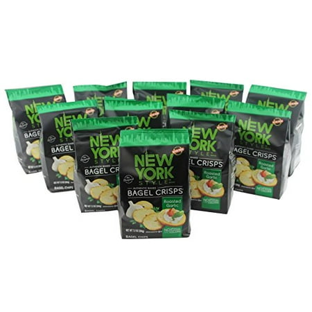 - New York Style Garlic Bagel Crisps