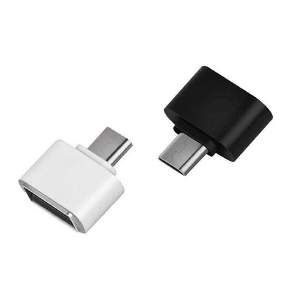 HEVIRGO V8 Mini Micro USB Male to Female Disk OTG Adapter for Phone - Walmart.com