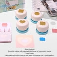 thumbnail image 3 of Craft Hole Punch,  Metal Paper Hole Punch for DIY Embossing, Durable and Efficient, Precise Positioning, Easy to Use, Wide Applications, 3 of 7