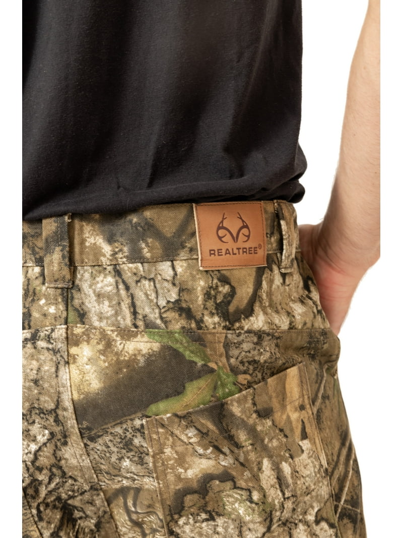 Realtree Men's Camo Farmhand Pants, Water-Resistant