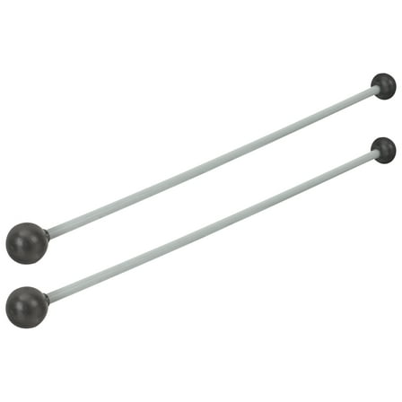 2 Pcs Percussion Drum Mallets Xylophone Marimba Instrument Student Use Black