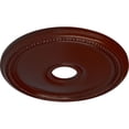 thumbnail image 3 of Ekena Millwork 18"OD x 3 5/8"ID x 1 1/8"P Diane Ceiling Medallion (Fits Canopies up to 5 3/8"), Hand-Painted Brushed Mahogany, 3 of 6
