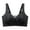 Black, variant on Push Up Bra For Big Soft Support No Underwire Comfortable Lift Enhancer Seamless Smooth T-Shirt Bra Full Coverage Everyday Wear
