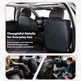 thumbnail image 5 of Wartlyen Fit for Toyota Corolla 2010 Car Seat Covers Soft Leather Seat Protection Designed Fit Everyday Comfort Seat Function Compatible, 5 of 9