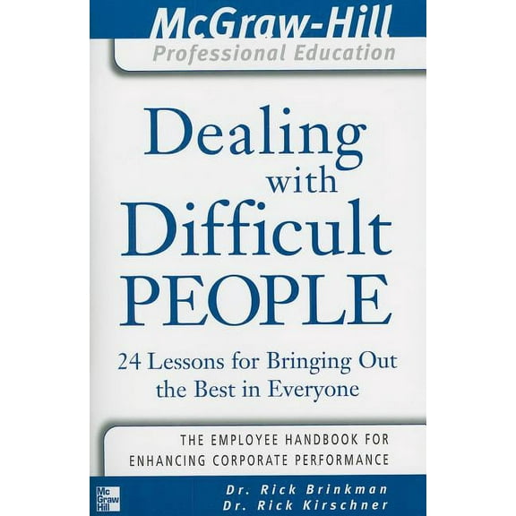 Dealing W/Difficult People, (Paperback)