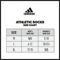thumbnail image 2 of Adidas Women's Superlite 3.0 No Show Socks, Grey/Black/White, 6 Pack, 2 of 2