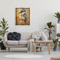 thumbnail image 3 of Stupell Industries Blue Jay Modern Painting Animals & Insects Painting Gold Floater Framed Canvas Art Print Wall Art, 25 x 31, 3 of 10