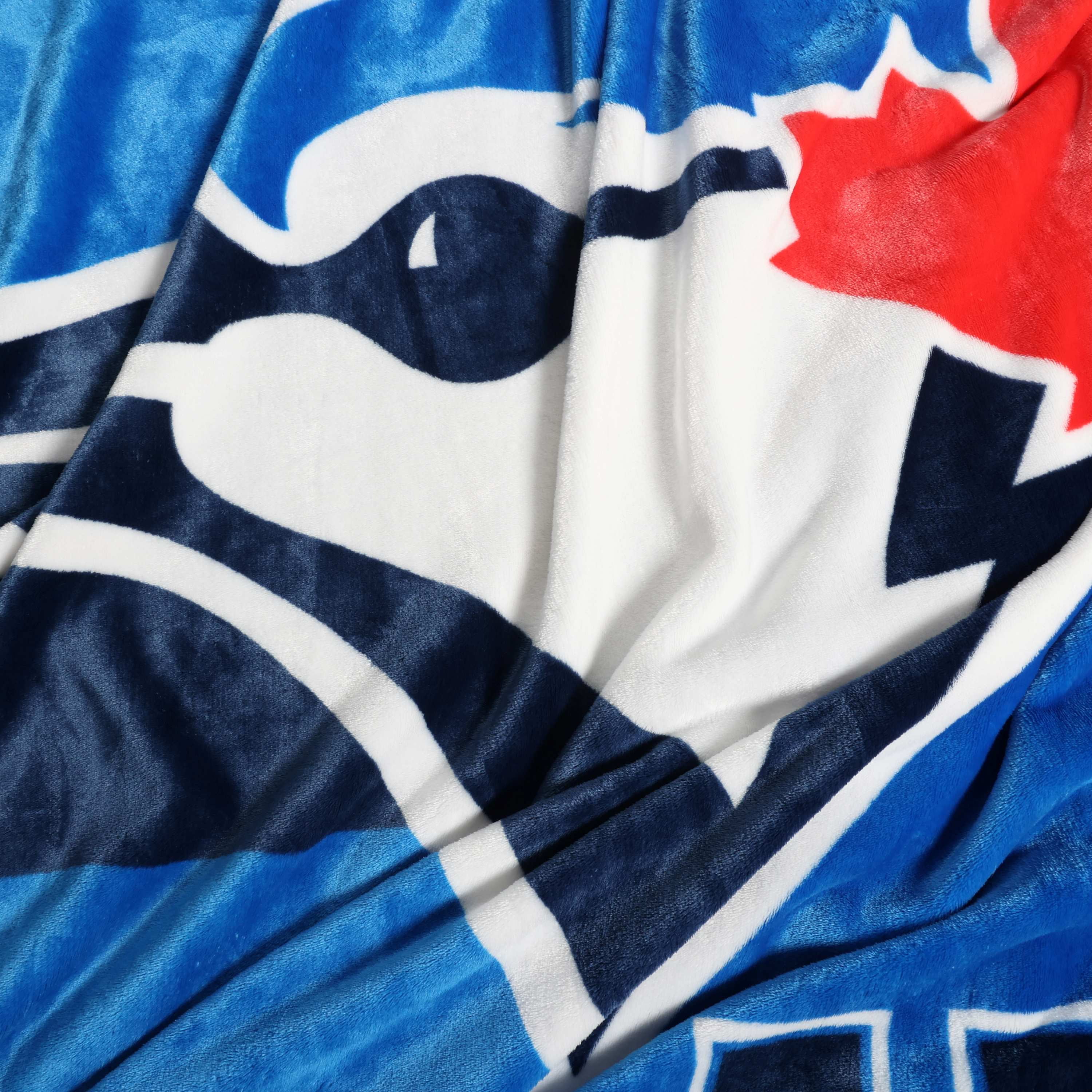 MLB Toronto Blue Jays Game Day Blanket, 66" x 90", MLB TORONTO BLUE JAYS GAME DAY BLANKET