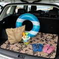thumbnail image 2 of Jeiento Camo Duck Hunting Car Trunk Mat Thick Non Slip Cargo Liner Stain Resistant All Weather Rear Cargo Pad Fit Sedan SUV Hatchback Vehicles, 2 of 7