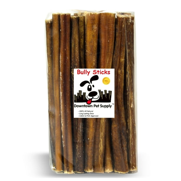 6" & 12" Inch Junior Treats, All Natural Dog Bully Sticks (Perfect For