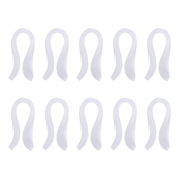 1200pcs Quilling Strips Paper 1/8"(3mm) 39cm Origami Paper Quilling Strip for Art DIY Craft, White