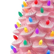 Mr. Christmas 24 in. Nostalgic Ceramic Tree - Pink