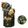 thumbnail image 4 of Estatua De Fuente De Agua De Ardilla De Resina Creativa Estatua De Jardín De Animales Fuente De Patio De Alta Para Decoración De Jardín De Paisaje Al Aire Libre Advancent HA014327-00, 4 of 6