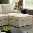 thumbnail image 4 of Furniture of America Cory Transitional Sectional Sofa in Beige Fabric, 4 of 6