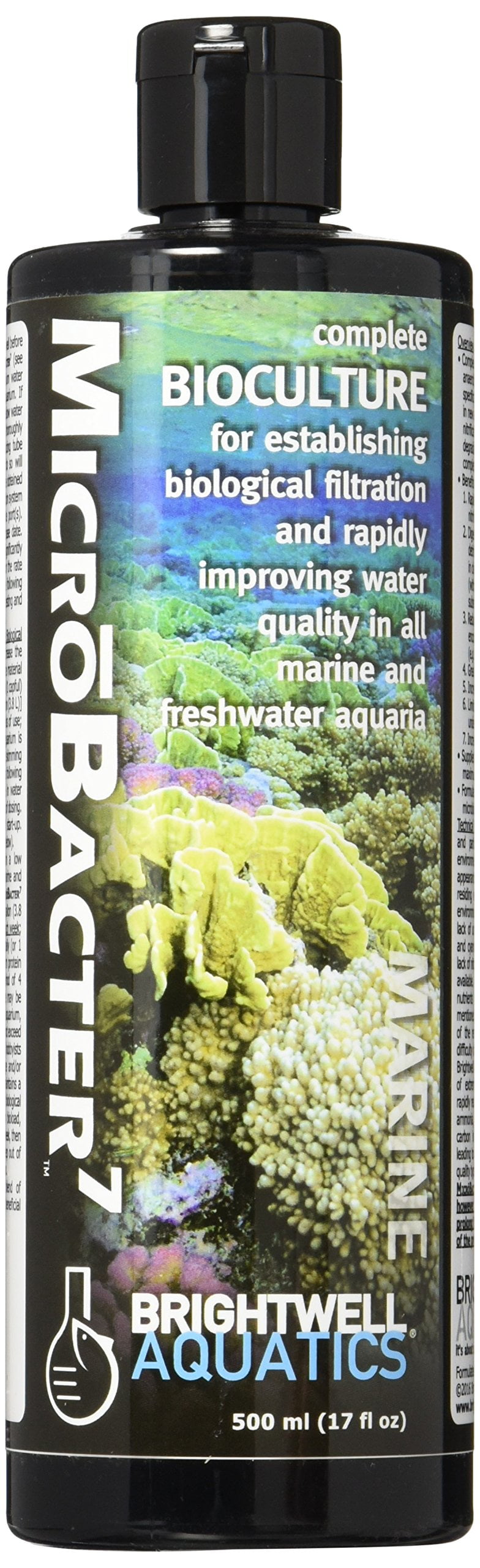 Brightwell Aquatics MicroBacter7 Bacteria & Water Conditioner for