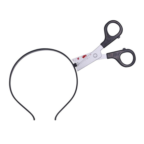Accesorios de Disfraz Rotumaty Negro Rojo Aterrador para Halloween