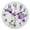 M5, variant on Non-Ticking Silent Wall Clocks Battery Operated Personalized Decor Clock for Bathroom,Office-Elephant Walking On Rope(10inch)