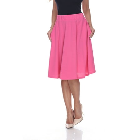 Charmeuse Satin Skirt - Women's Saya Flare Skirt
