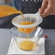 thumbnail image 3 of Colador de malla fina Colador de malla Colador de malla con asa Malla fina para filtrar jugo Leche M Tomshoo  Tipo 2, 3 of 7
