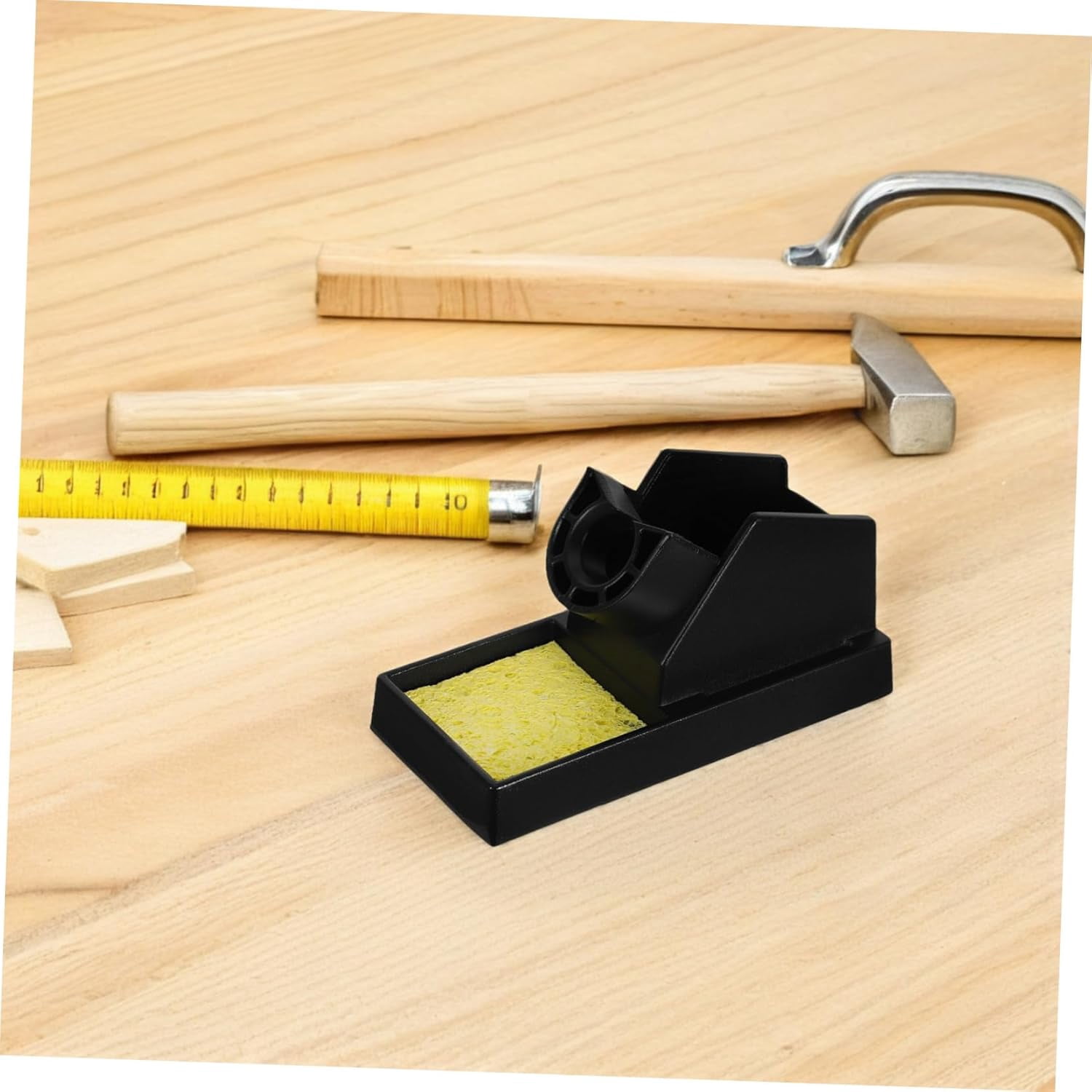 CATPAN Soldering Iron Holder Stand for Wood Burning Pen Stable Compact Iron Rack for Safe Crafting Universal Soldering Station Organizer