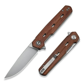 CIVIVI Clingman Pocket Folding Knife with Titanium Reversible Clip