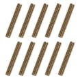thumbnail image 1 of Uxcell 12pcs packs Fully Threaded Rods 1/4x1-1/2" for Mounting Assembly Fastening, Colorful Zinc, 1 of 5