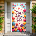 thumbnail image 6 of Decorative Design Happy Mother's Day Banner Floral Pattern Heart Motif Colorful Flowers for Mother's Day Celebration Party Decoration Event, 6 of 8