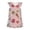 Pink-4, variant on Shadoumai Dresses for Girls 7-8 Summer Sleeveless Round Neck Cute Print Trendy Birthday Party Dresses Baby Girls' Clothing Sets