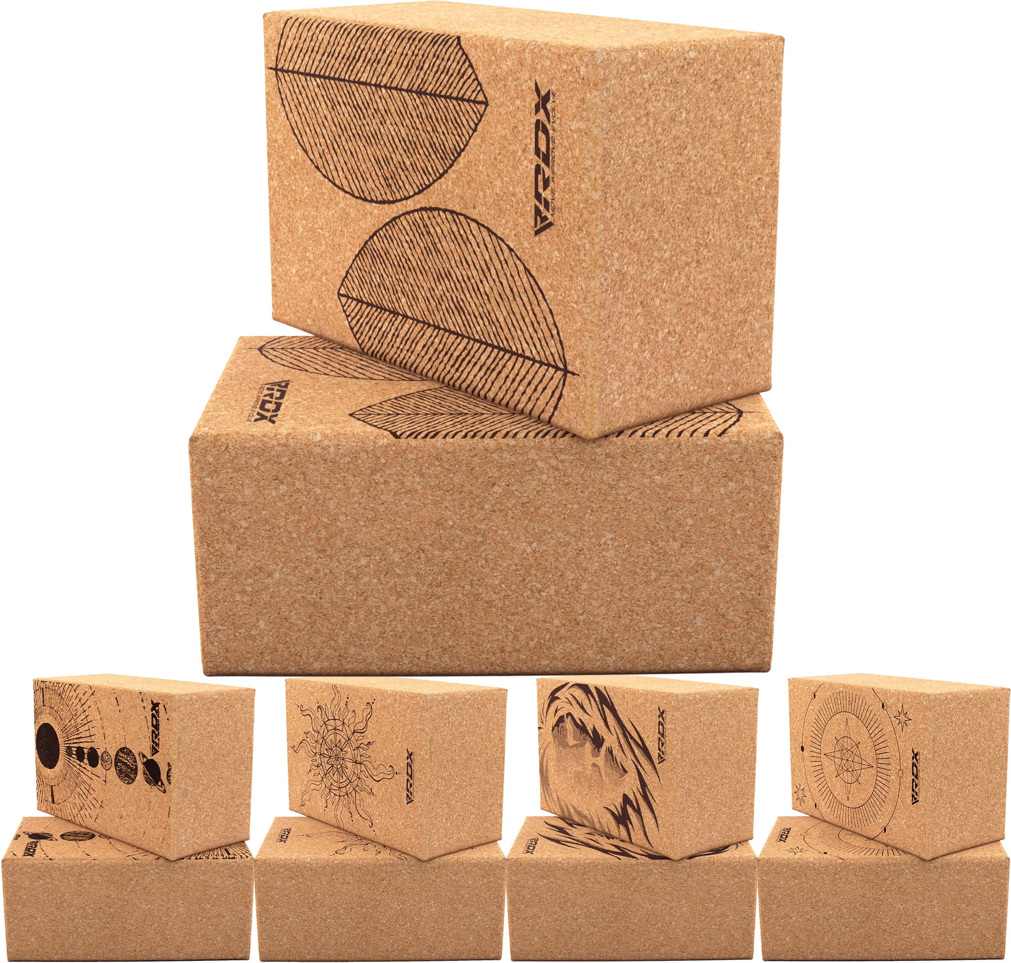 2 Blocs Yoga ProsourceFit En Mousse EVA - 10x15x23cm - Haute Densité Pour Soutien Et Alignement