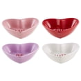 thumbnail image 1 of Candy Bowls DII de cerámica Sweet Talk para el día de San Valentín, 4 unidades, 1 of 6