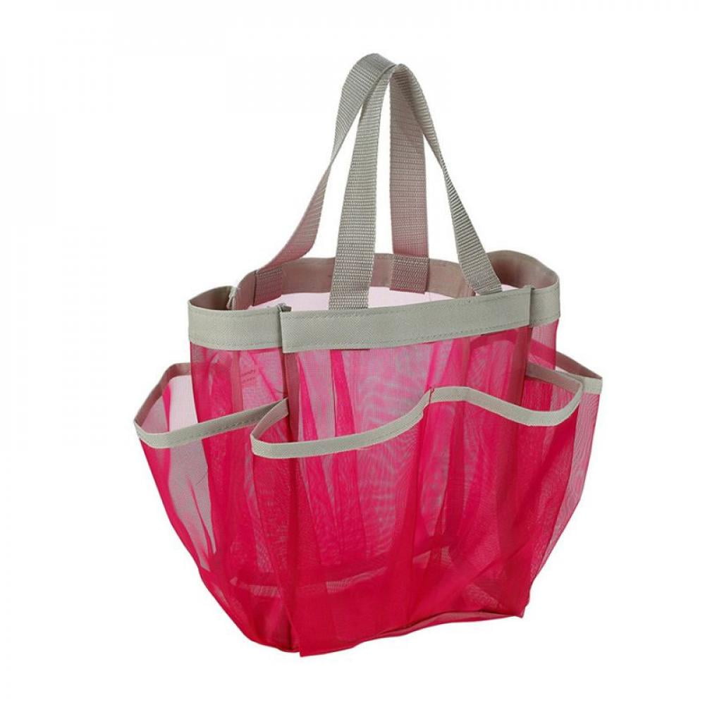 Velocity Mesh Shower Caddy Basket Large Shower Bag Portable Tote Quick