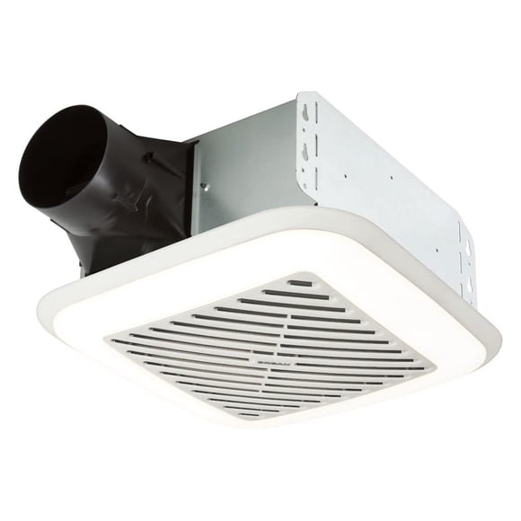 Ventilador Broan Nutone Energy Star Con Iluminación Led 110 Cfm 1.5 Sones Utiliza Módulo Led Integrado De 9W (Incluido).