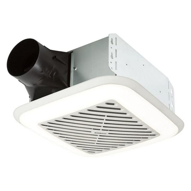 Ventilador Broan Nutone Energy Star Con Iluminación Led 110 Cfm 1.5 Sones Utiliza Módulo Led Integrado De 9W (Incluido).
