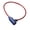 Blue, variant on Ohmyroo Anti-Theft Bicycle Cable Lock 25 Inch Self-Coiling Steel Wire Pouch For Scooters And Bicycles