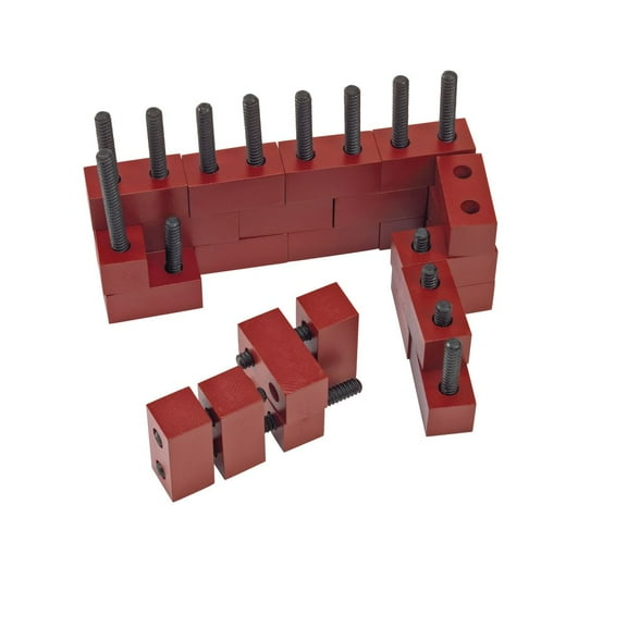 Excellerations Mini Bricks and Rebar Tabletop Building Set - 45 Pieces