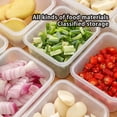 thumbnail image 3 of Naiovety Utensilio de cocina, orificio de drenaje de plástico para alimentos, caja de mantenimiento fresco, refrigerador de verduras, contenedores de Almacenamiento y organización del hogar Naiovety HA080050-00, 3 of 6