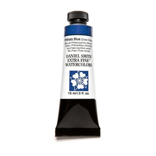 DANIEL SMITH / JJC LLC 284600077 DANIEL SMITH XF WATERCOLOR 15ML PHTHALO BLUE (GREEN SHADE)