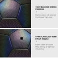 thumbnail image 4 of Glowing Luminous Reflective Football Luminous Soccer Ball Training Ball for Normal Games Performances, 4 of 8