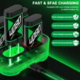 thumbnail image 6 of ESYWEN Charger for Xbox Rechargeable Battery Pack, 4 X 4080mWh Xbox One Controller Battery Packs for Xbox Series X/S/Xbox One/S/X/Elite,Xbox Accessories, 6 of 8