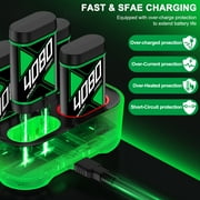 ESYWEN Charger for Xbox Rechargeable Battery Pack, 4 X 4080mWh Xbox One Controller Battery Packs for Xbox Series X/S/Xbox One/S/X/Elite,Xbox Accessories