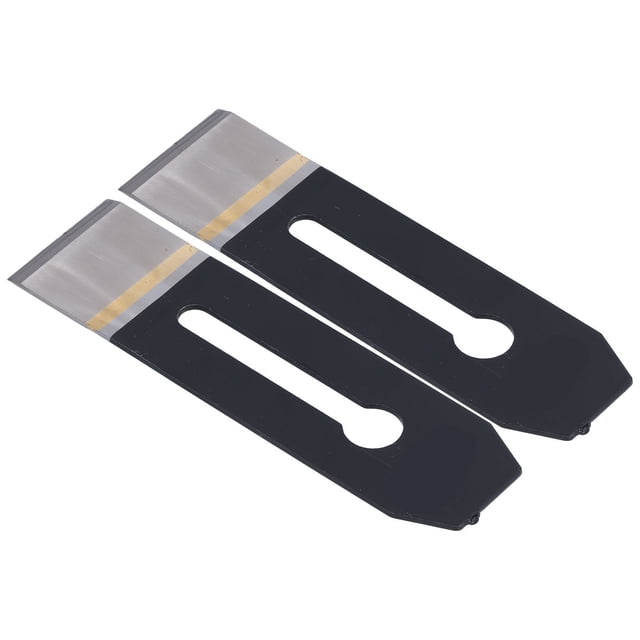 Hoja para cepilladora de madera, 2 piezas, cepilladoras, cepillos de madera para carpintería, hoja para cepillo de bloque, artesanía excepcional