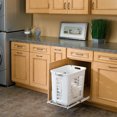 thumbnail image 2 of Rev-A-Shelf 20" Pullout Large Polymer Clothes Hamper and Organizer, White, HPRV-1520 S, 2 of 8