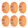 thumbnail image 2 of LED Warning Light, Helicopter Landing Zone Identification 6 PCS 12V LED Emergency Warning Light High Brightness Rescue Operation Signs  For Car Blue,Orange,Orange With Dots, 2 of 8