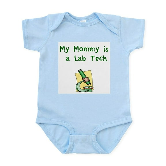 CafePress - My Mommy Is A Lab Tech Infant Bodysuit - Baby Light Bodysuit, Size Newborn - 24 Months
