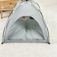 thumbnail image 4 of WWG Foldable Pet Tent Portable Indoor Outdoor Breathable Mesh Travel Cage for Dogs Cats Small Animals with Removable Cushion Solid Color, 4 of 5